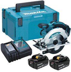 Аккумуляторная циркулярная пила Makita DSS610RTJ; 18 В; 2x5,0 Ah аккум. цена и информация | Пилы, циркулярные станки | kaup24.ee