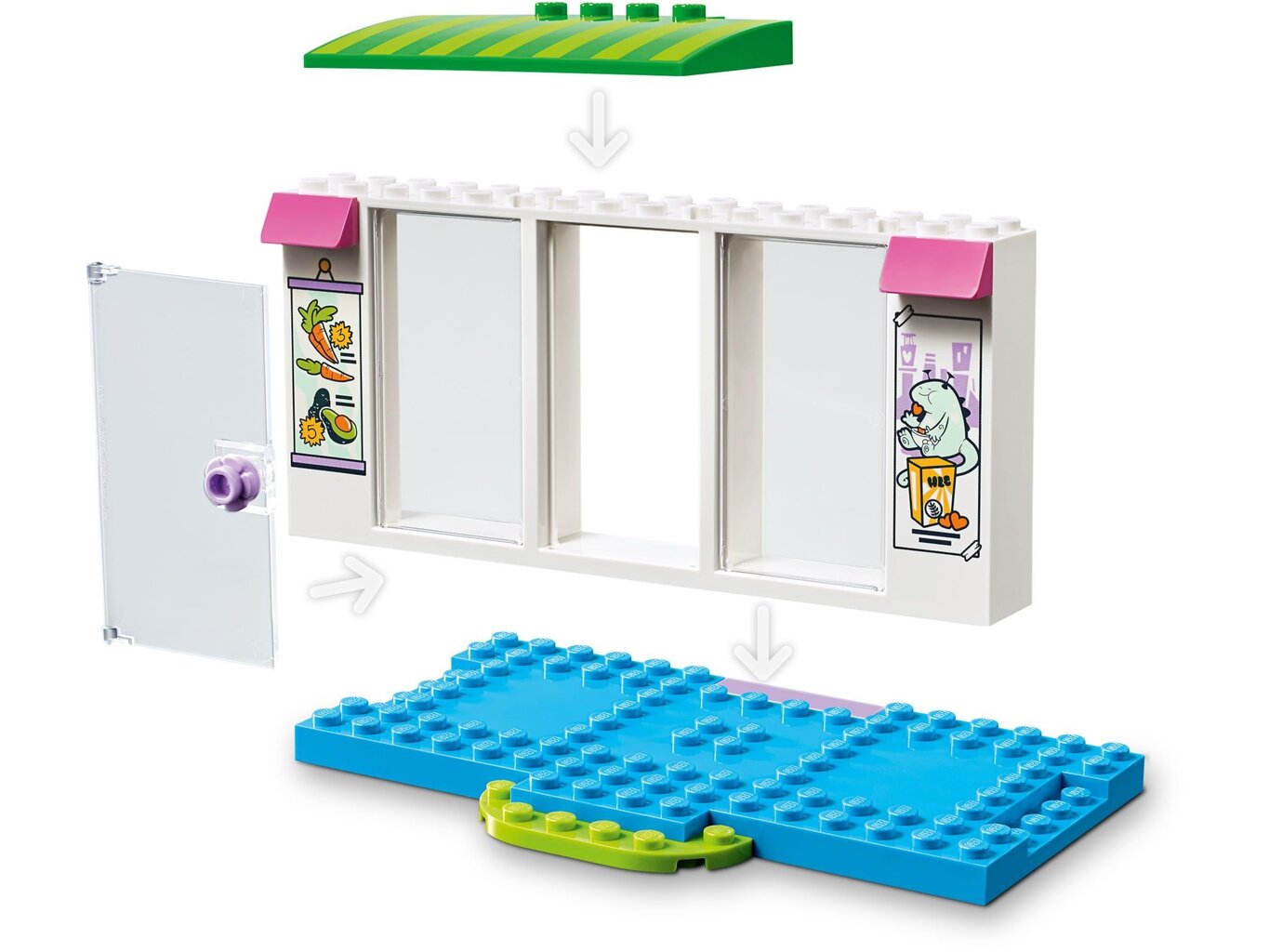 41362 LEGO® Friendsi Hartlake'i pood hind ja info | Klotsid ja konstruktorid | kaup24.ee