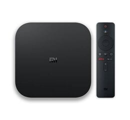 Multimeediamängija Xiaomi Mi TV Box S, must цена и информация | Мультимедийные проигрыватели | kaup24.ee