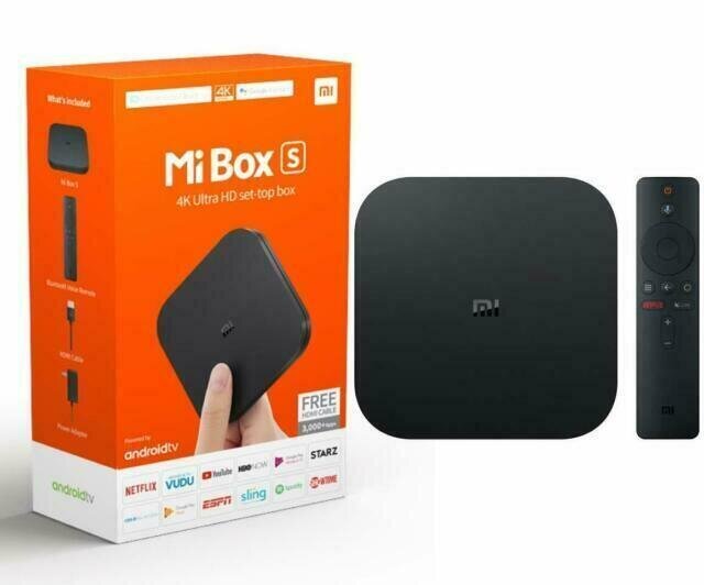 Multimeediamängija Xiaomi Mi TV Box S, must цена и информация | Meediamängijad ja tarvikud | kaup24.ee