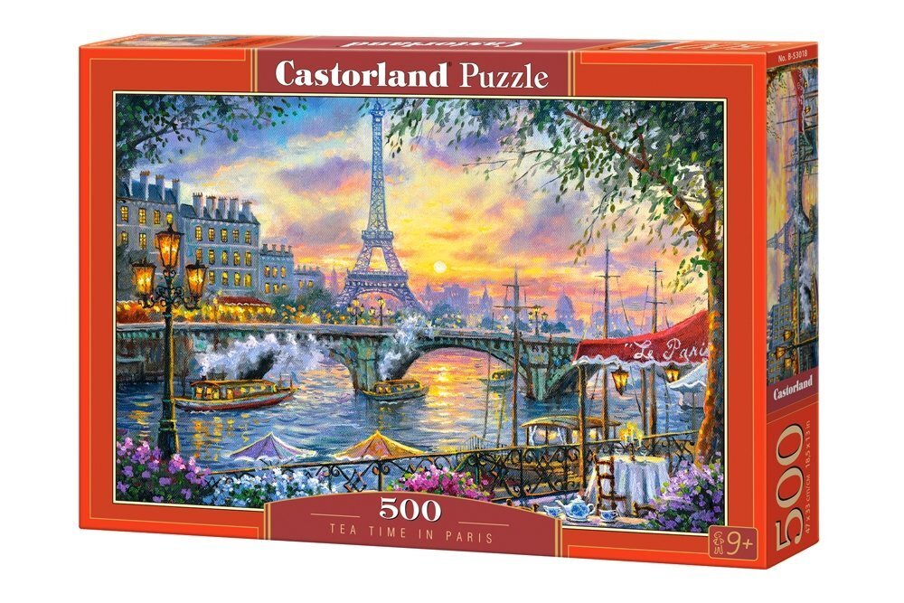 Pusle Castorland "Tea time in Paris", 500 tk hind ja info | Pusled | kaup24.ee