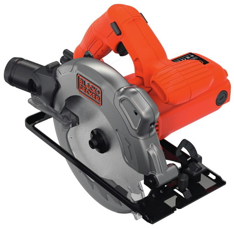 Käeshoitav ketassaag Black&amp;Decker CS1250L 66 mm 1250W hind ja info | Elektrilised saed, mootorsaed ja tarvikud | kaup24.ee