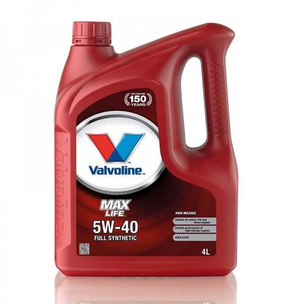 Mootoriõli Valvoline MAXLIFE 5W40, 4L hind ja info | Mootoriõlid | kaup24.ee