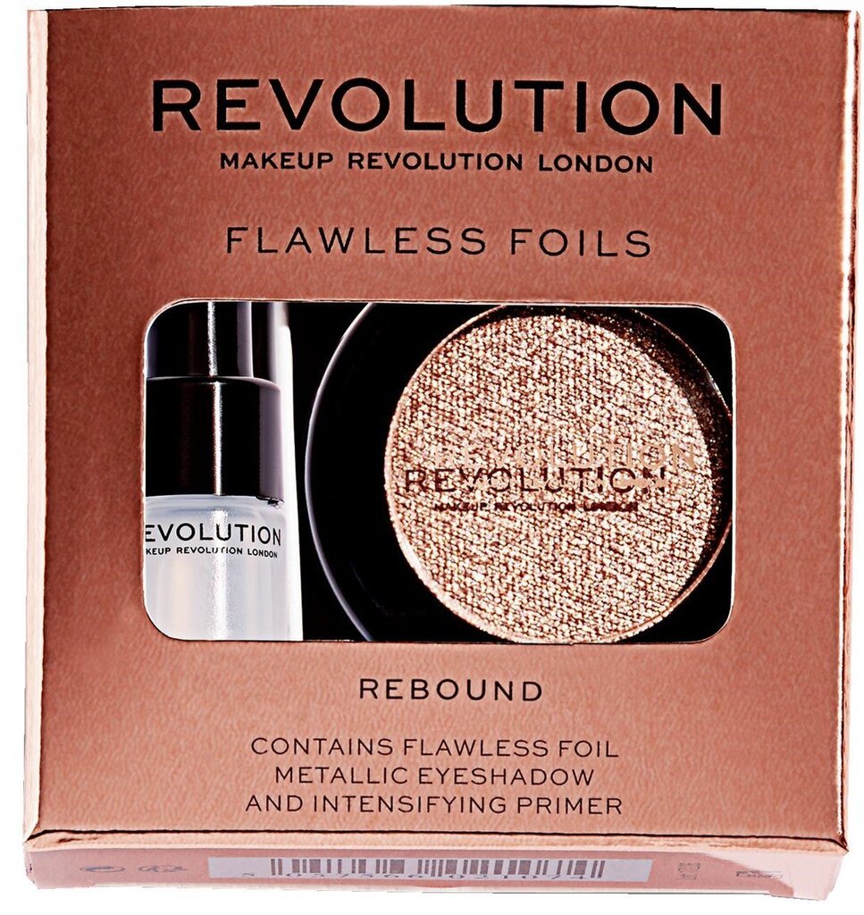 Lauvärv Makeup Revolution London Flawless Foilsto 2 g, Rebound цена и информация | Ripsmetušid, lauvärvid, silmapliiatsid, seerumid | kaup24.ee