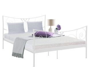 Кровать Isabelle 140x200 см, белая цена и информация | Кровати | kaup24.ee
