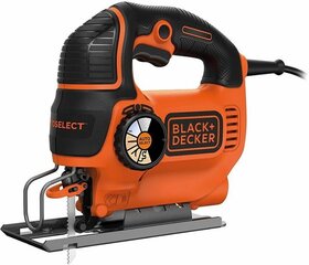 Tikksaag Black&amp;Decker KS801SEK 80 mm 550 W hind ja info | Elektrilised saed, mootorsaed ja tarvikud | kaup24.ee