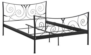 Кровать Isabelle, 180х200 см, черная цена и информация | Кровати | kaup24.ee