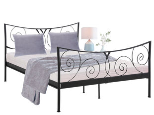 Кровать Isabelle, 180х200 см, черная цена и информация | Кровати | kaup24.ee