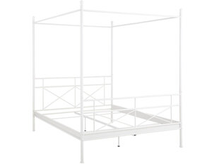 Кровать Tanja Canopy, 180х200 см, белая цена и информация | Кровати | kaup24.ee