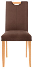 Комплект из 2-х стульев Sawyer, коричневый/цвет дуба цена и информация | Стулья для кухни и столовой | kaup24.ee