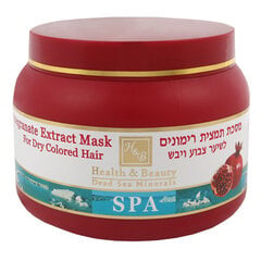 Mask värvitud juustele granaatõunaga Health & Beauty 250 ml hind ja info | Maskid, õlid, seerumid | kaup24.ee
