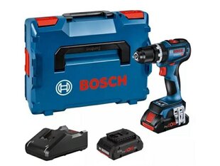 Akulööktrell Bosch GSB 18V-90 C, 18 V, koos aku ja laadijaga hind ja info | Akutrellid, kruvikeerajad | kaup24.ee