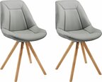 Комплект из 2-х стульев Mel, серого цвета