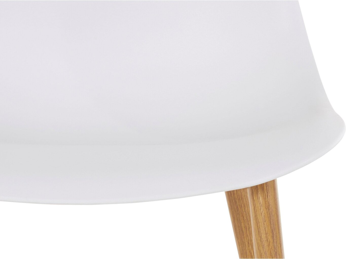 Toolide komplekt Miller PU 4 tk, valge hind ja info | Söögilaua toolid, köögitoolid | kaup24.ee