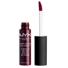 NYX Huulepulk SMLC Soft Matte Lip Cream 22 - Morocco 8 ml, 21 - Transylvania hind ja info | Huulepulgad, -läiked, -palsamid, vaseliin | kaup24.ee