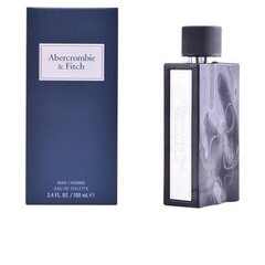 Tualettvesi meestele Abercrombie & Fitch First Instinct Blue EDT 100 ml hind ja info | Meeste parfüümid | kaup24.ee