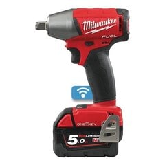 Аккумуляторный импульсный гайковерт Milwaukee M18 ONEIWF12-502X цена и информация | Шуруповерты, дрели | kaup24.ee