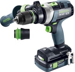 Аккумуляторная ударная дрель-шуруповёрт Festool TPC 18/4 5,2/4,0 I-Plus QUADRIVE 575605 цена и информация | Шуруповерты, дрели | kaup24.ee