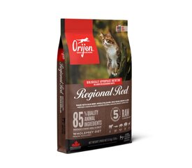 Orijen Regional Red Cat kuivtoit kassidele, 5,4 kg hind ja info | Kuivtoit kassidele | kaup24.ee