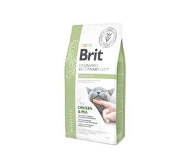 Brit GF Veterinary Diets Cat Diabetes сухой корм для кошек, больных диабетом, 5 кг цена и информация | Сухой корм для кошек | kaup24.ee