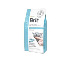 Brit GF Veterinary Diets Cat Obesity kuivtoit ülekaalulistele kassidele, 2 kg hind ja info | Kuivtoit kassidele | kaup24.ee