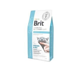 Brit GF Veterinary Diets Cat Obesity kuivtoit ülekaalulistele kassidele, 5 kg hind ja info | Kuivtoit kassidele | kaup24.ee