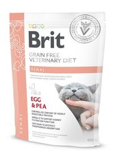 Brit GF Veterinary Diets Cat Renal сухой корм для кошек с почечной недостаточностью, 0,4 кг цена и информация | Сухой корм для кошек | kaup24.ee