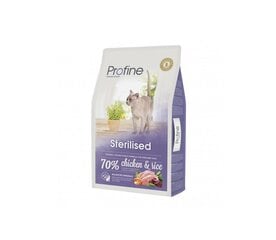 Profine Cat Sterilised kuivtoit steriliseeritud kassidele, 2 kg hind ja info | Kuivtoit kassidele | kaup24.ee