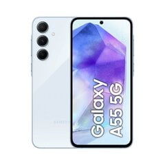 Samsung Galaxy A55 5G 8/256GB, Awesome Iceblue цена и информация | Мобильные телефоны | kaup24.ee