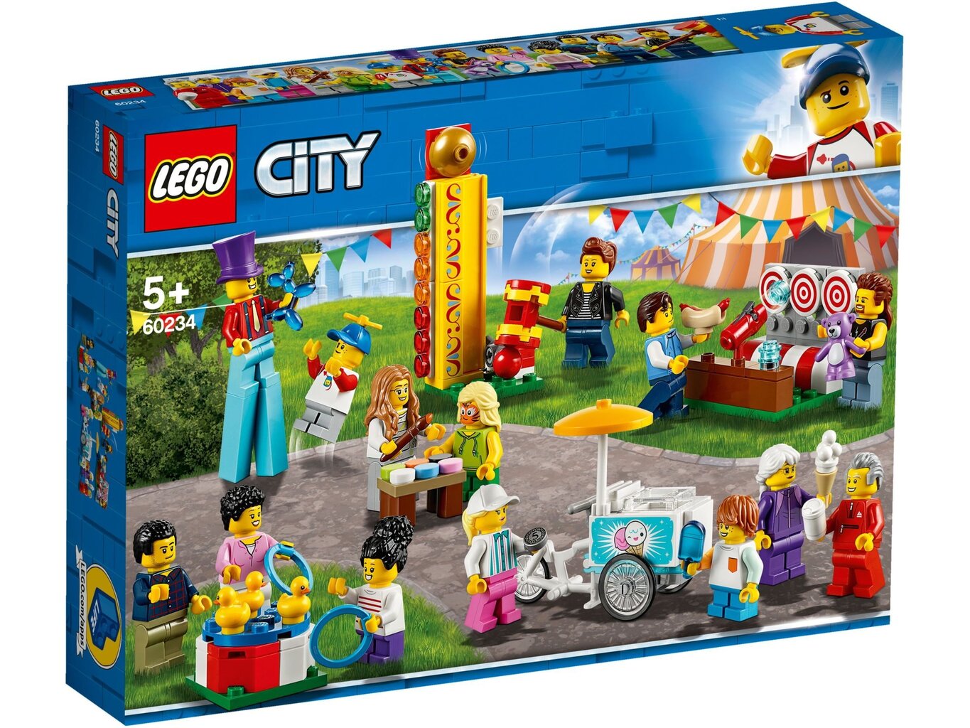 60234 LEGO® City Lõbustuslaat цена и информация | Klotsid ja konstruktorid | kaup24.ee