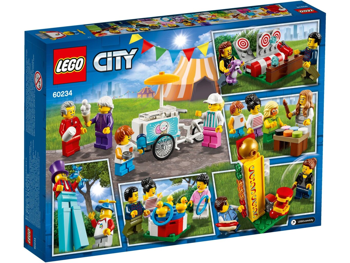 60234 LEGO® City Lõbustuslaat цена и информация | Klotsid ja konstruktorid | kaup24.ee