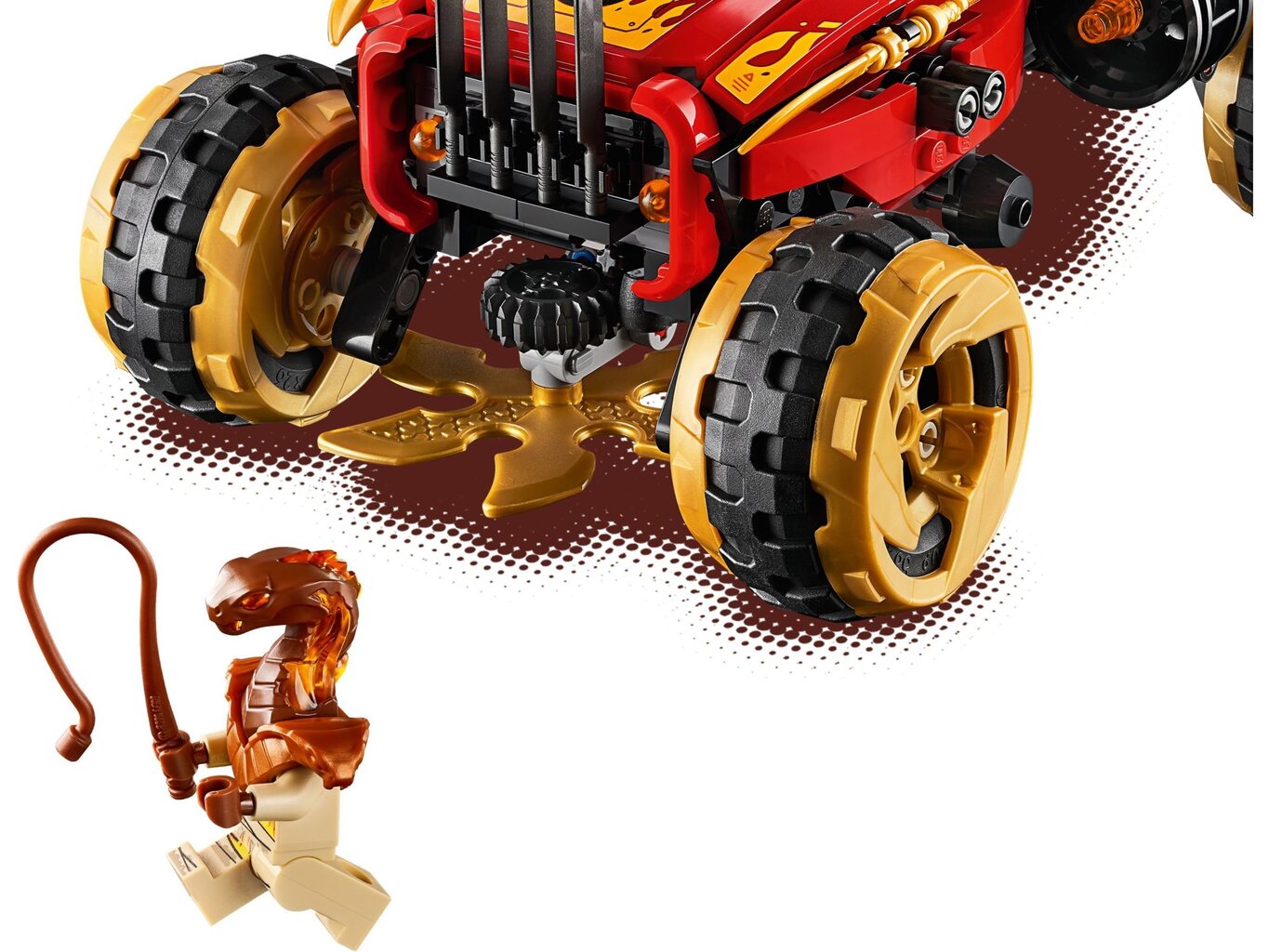 70675 LEGO® NINJAGO Katana 4x4 hind ja info | Klotsid ja konstruktorid | kaup24.ee