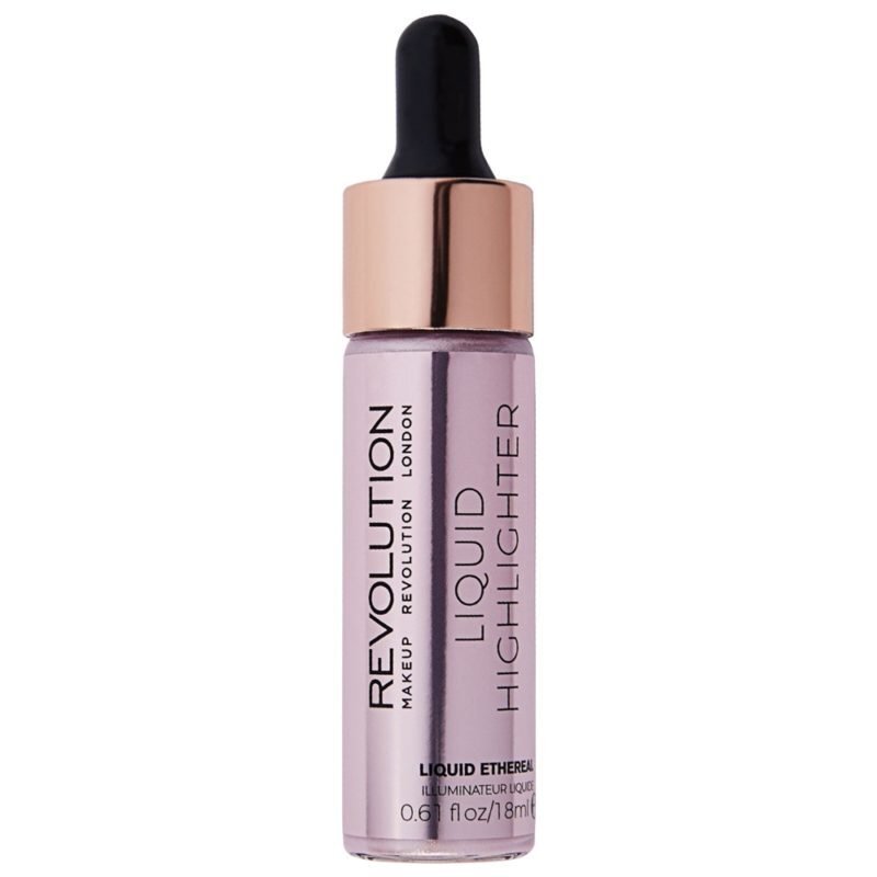 Valgustpeegeldav toode Makeup Revolution Liquid Highlighter, Ethereal, 18 ml цена и информация | Päikesepuudrid, põsepunad | kaup24.ee