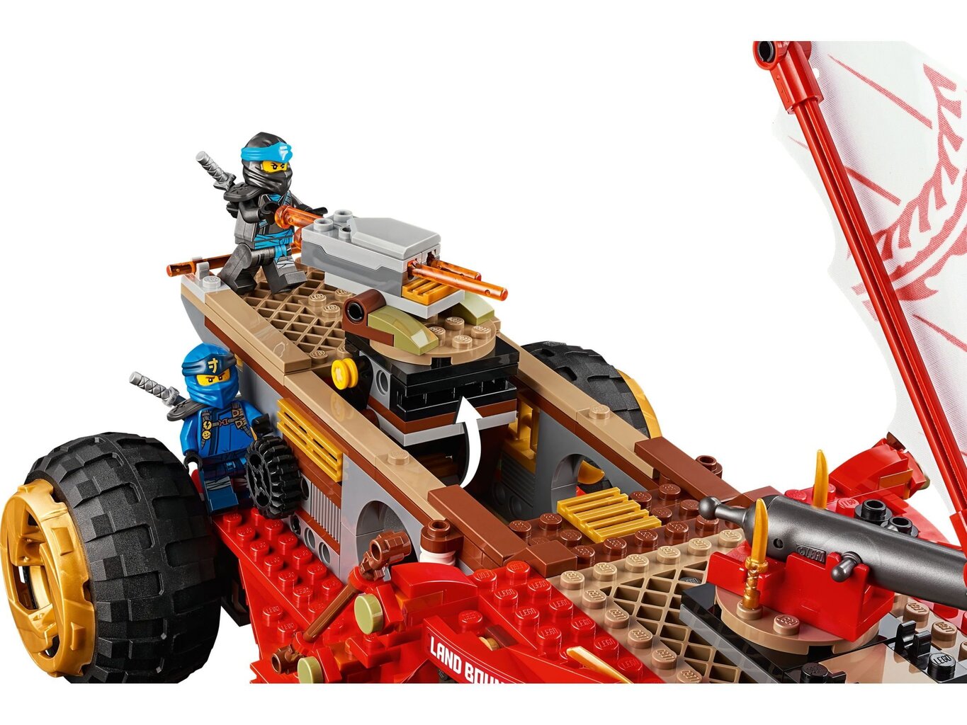 70677 LEGO® NINJAGO Maalaev цена и информация | Klotsid ja konstruktorid | kaup24.ee