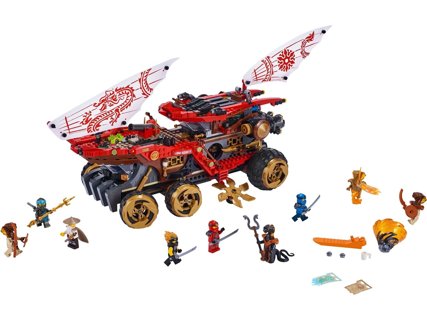 70677 LEGO® NINJAGO Maalaev цена и информация | Klotsid ja konstruktorid | kaup24.ee