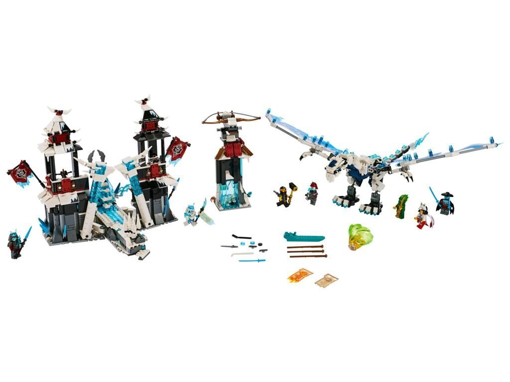 70678 LEGO® NINJAGO Hüljatud keisri loss цена и информация | Klotsid ja konstruktorid | kaup24.ee