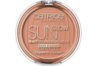 Бронзирующая пудра Catrice Sun Glow Matt 9,5 г цена и информация | Бронзеры (бронзаторы), румяна | kaup24.ee