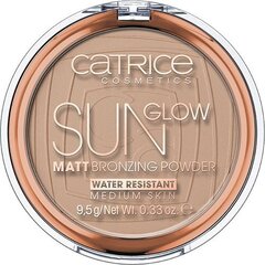 Бронзирующая пудра Catrice Sun Glow Matt 9,5 г цена и информация | Бронзеры (бронзаторы), румяна | kaup24.ee