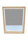 Voldikkardin katuseaknale Velux, 78x160 cm, hall B-307000 hind ja info | Rulood | kaup24.ee