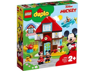 10889 LEGO® DUPLO Disney Miki Puhkemaja hind ja info | Klotsid ja konstruktorid | kaup24.ee