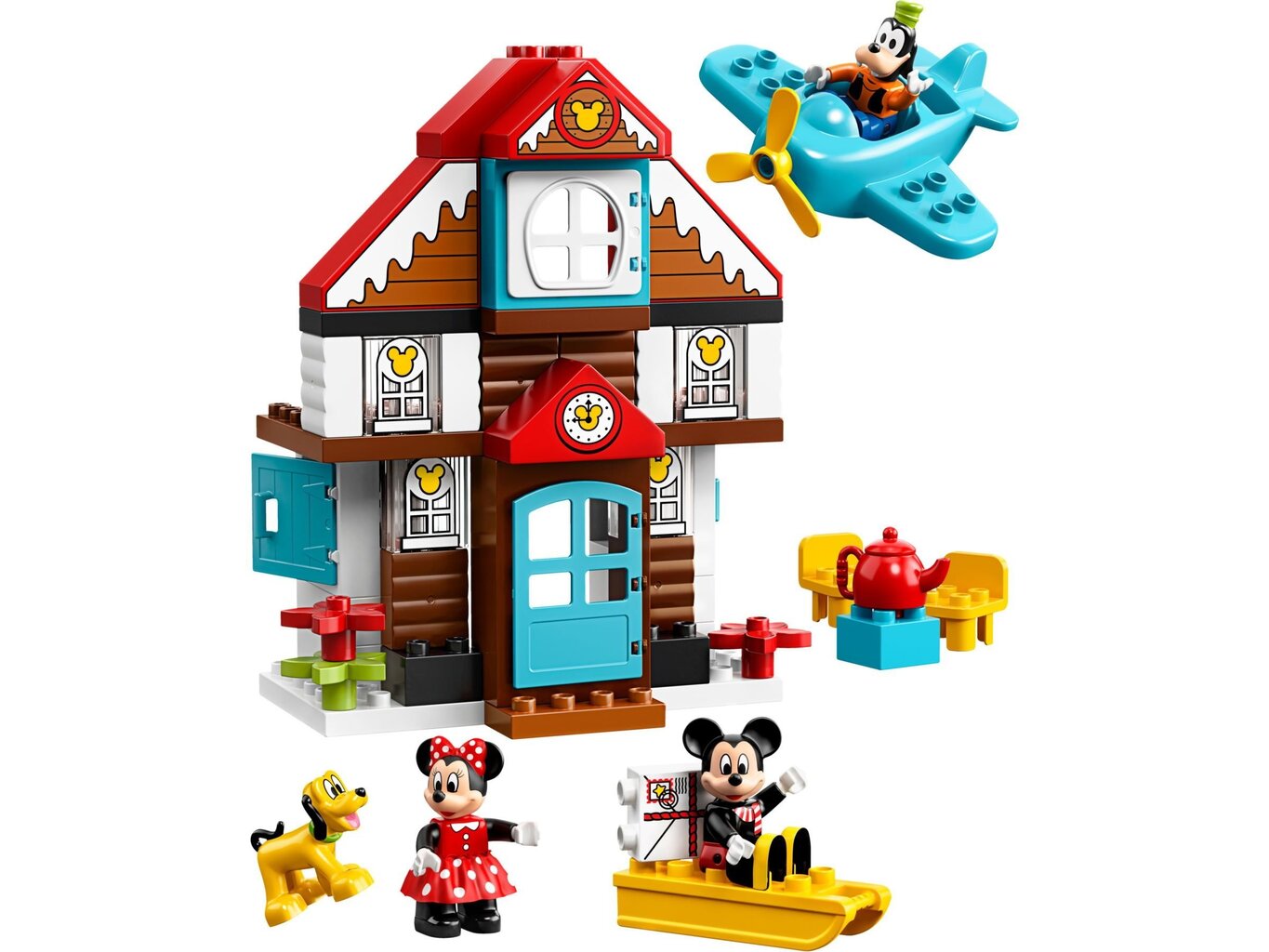 10889 LEGO® DUPLO Disney Miki Puhkemaja hind ja info | Klotsid ja konstruktorid | kaup24.ee