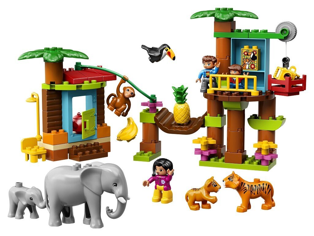 10906 LEGO® DUPLO Troopiline saar hind ja info | Klotsid ja konstruktorid | kaup24.ee