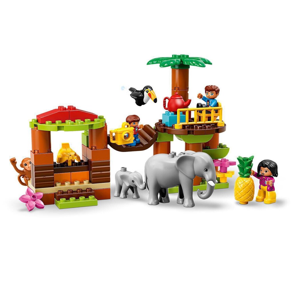 10906 LEGO® DUPLO Troopiline saar цена и информация | Klotsid ja konstruktorid | kaup24.ee