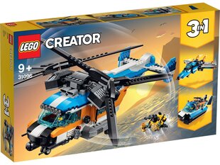 31096 LEGO® Creator Kahe propelleriga helikopter hind ja info | Klotsid ja konstruktorid | kaup24.ee