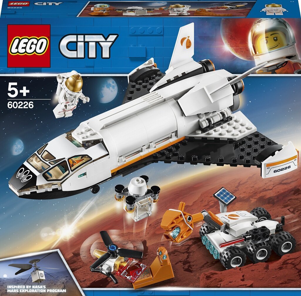 60226 LEGO® City Marsi-uuringute kosmoseaparaat hind ja info | Klotsid ja konstruktorid | kaup24.ee