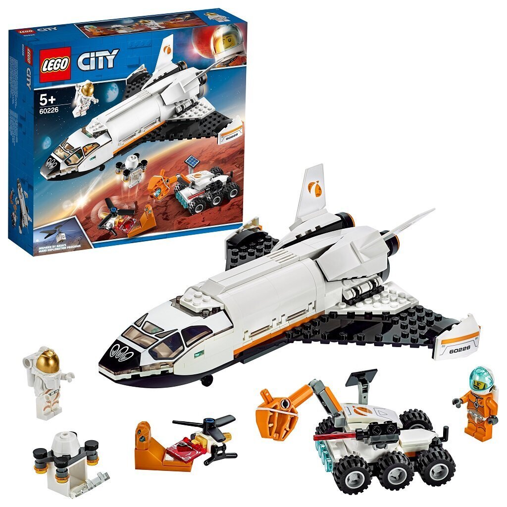 60226 LEGO® City Marsi-uuringute kosmoseaparaat hind ja info | Klotsid ja konstruktorid | kaup24.ee