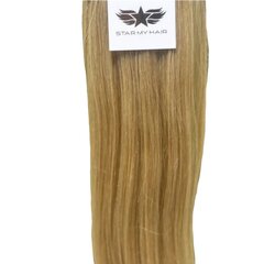 Looduslik juuksepats - saba 50 cm, 80 g. liivane blond toon 50 cm, 18 nr. hind ja info | Juuste aksessuaarid | kaup24.ee