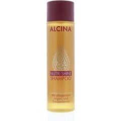 Šampoon kahjustatud juustele Alcina Nutri Shine 250 ml hind ja info | Šampoonid | kaup24.ee