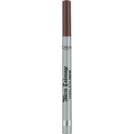 Kulmupliiats L'Oreal Brow Artist Micro Tatouage, 108 Dark Brunette, 2 g цена и информация | Kulmuvärvid, -pliiatsid | kaup24.ee