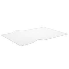 lauakaitse, läbipaistev, 140 x 90 cm, 2 mm, PVC цена и информация | Скатерти, салфетки | kaup24.ee